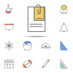 Aufkleber - note paper icon. web icons universal set for web and mobile