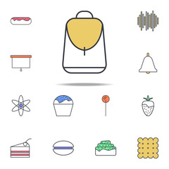 Aufkleber - backpack icon. web icons universal set for web and mobile