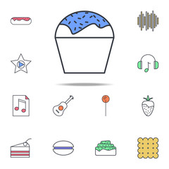 Aufkleber - cake icon. web icons universal set for web and mobile