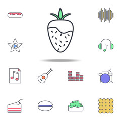 Aufkleber - Strawberry icon. web icons universal set for web and mobile