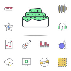 Aufkleber - cake icon. web icons universal set for web and mobile