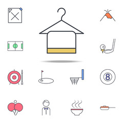 Aufkleber - hanger with towel icon. web icons universal set for web and mobile