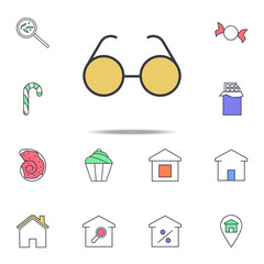 Aufkleber - spectacles icon. web icons universal set for web and mobile