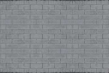 weathered old gray cement brick blocks wall texture surface background. for any vintage design artwork.