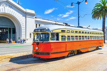  Famous City Trams In San Francisco.