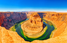 Horseshoe Bend Is A Horseshoe-shaped Incised Meander Of The Colorado River.