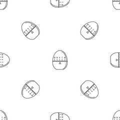 Poster - Modern stopwatch icon. Outline illustration of modern stopwatch vector icon for web design isolated on white background