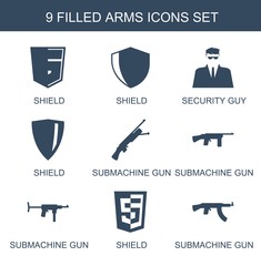 Poster - arms icons