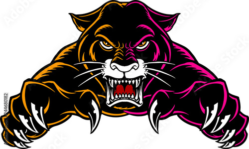 Panther Front Canvas