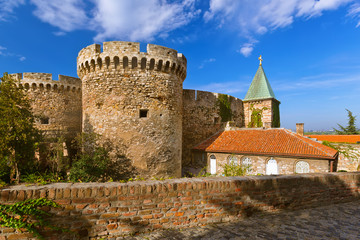 Wall Mural - Kalemegdan fortress in Belgrade - Serbia