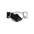 © haris - Handshake icon graphic design template vector