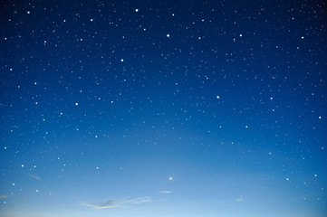 Wall Mural - starry night sky background