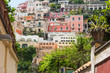 Beautiful houses in Positano shore