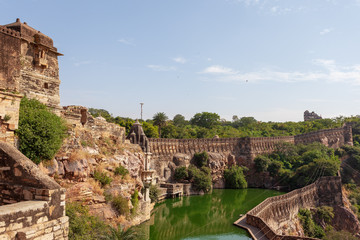 Water basin in Indian fortress