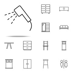 Poster - shower icon. web icons universal set for web and mobile