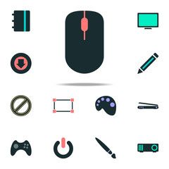 Aufkleber - PC mouse icon. web icons universal set for web and mobile