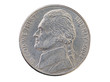 US Nickel Coin Head