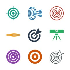 Poster - accuracy icons