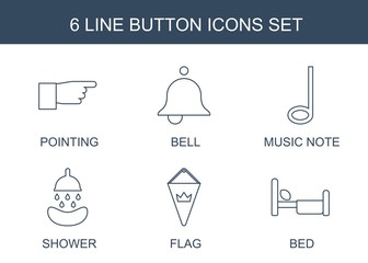 Poster - 6 button icons