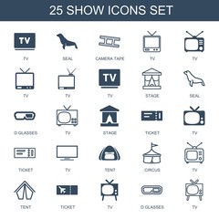 Poster - 25 show icons