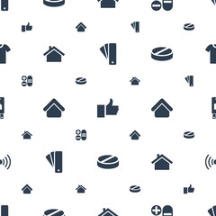 Aufkleber - website icons pattern seamless white background