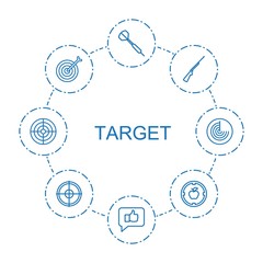 Poster - target icons
