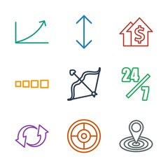 Sticker - arrow icons