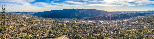 Fotomural Burbank Glendale Los Angeles Hollywood Hills Aerial