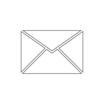 Mail icon. Element of web, minimalistic for mobile concept and web apps icon. Thin line icon for website design and development, app development