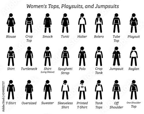 types of girls clothes