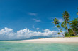 tropical beach near munda solomon islands