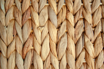 Texture of woven basket