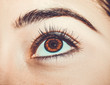 © Victoria Key - A beautiful insightful look woman's eye. Close up shot