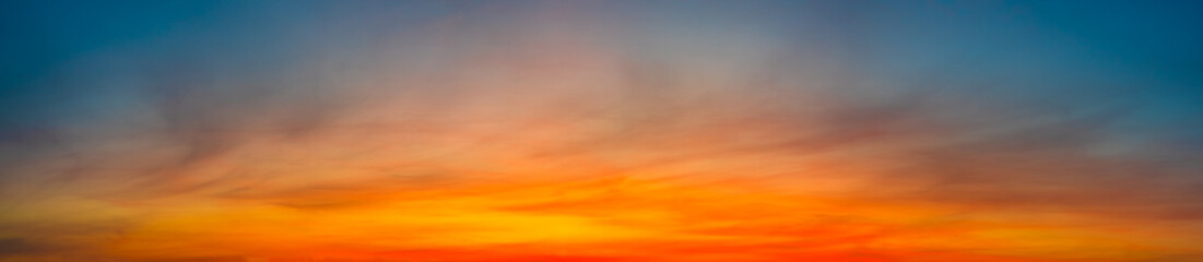 Wall Mural - beautiful sky at sunrise