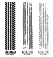 Wall Mural - Automobile Tire Tracks Brush