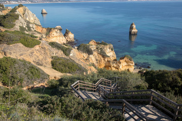 Cliff at Camilo Beach, Lagos, Algarve