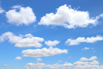 Blue sky white clouds