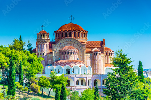 Fotomural Saint Paul cathedral in Thessaloniki, Greece