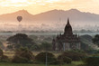 © Matyas Rehak - Balloons over Bagan and the skyline of its temples, Myanmar