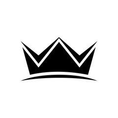 Wall Mural - crown vector logo