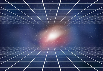 Wall Mural - dimensional universe background