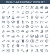 © HN Works - 100 equipment icons