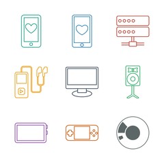 Poster - 9 device icons