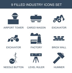 Poster - industry icons