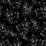 Fototapeta Perspektywa 3d - Ditsy floral pattern,seamless