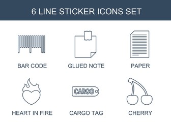 Poster - sticker icons