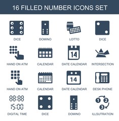 Poster - number icons