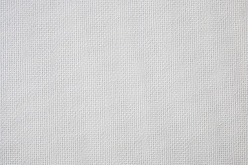 Poster - White canvas texture background