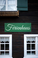 Wall Mural - Ferienhaus