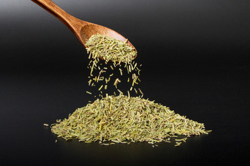 Seasoning dried rosemary